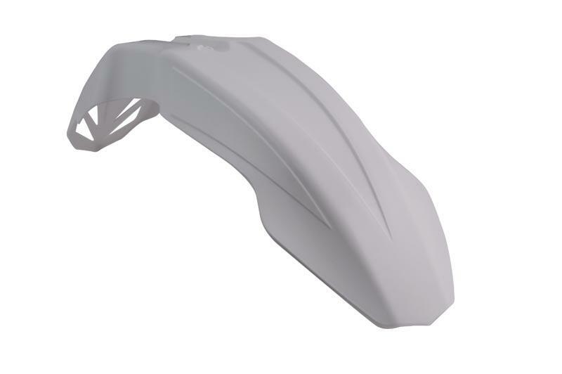 RACETECH SuperMotard Front Fender White, white