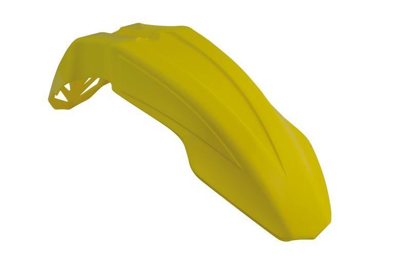 RACETECH Supermotard Front Fender Yellow, yellow