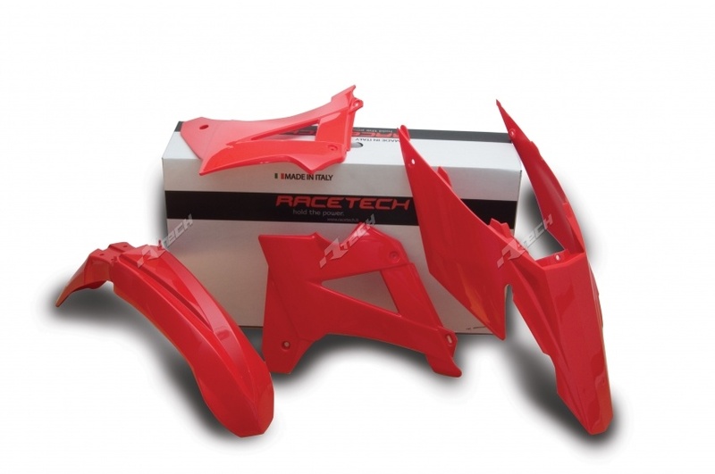 RACETECH Plastic Kit OEM Color Red Gas Gas EC125/250/300/450 FSR, red