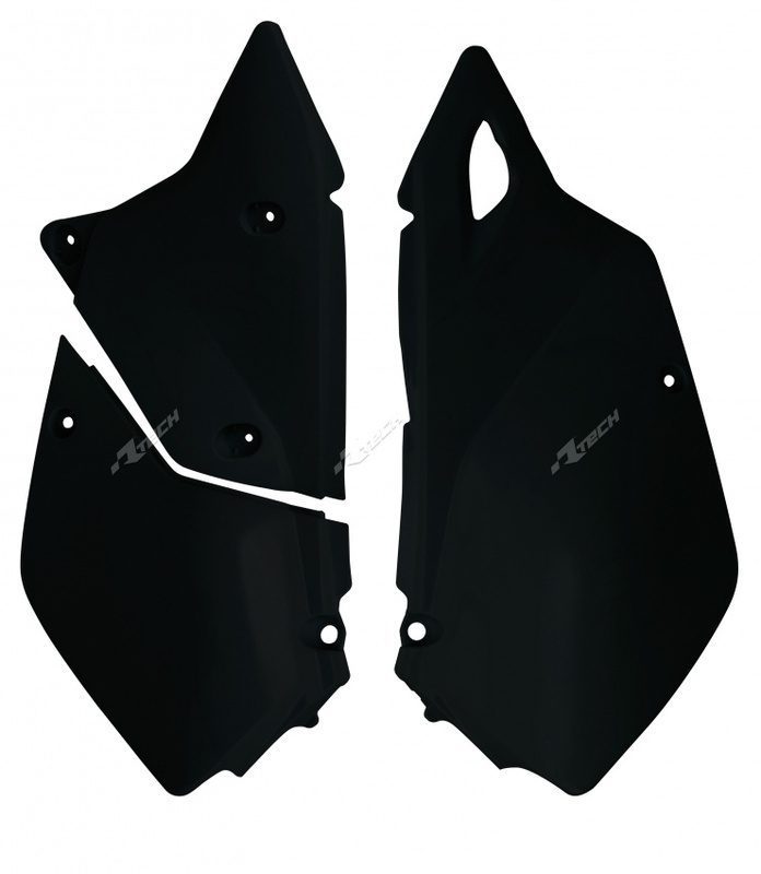 RACETECH Side Panels Black Suzuki DR-Z400, black