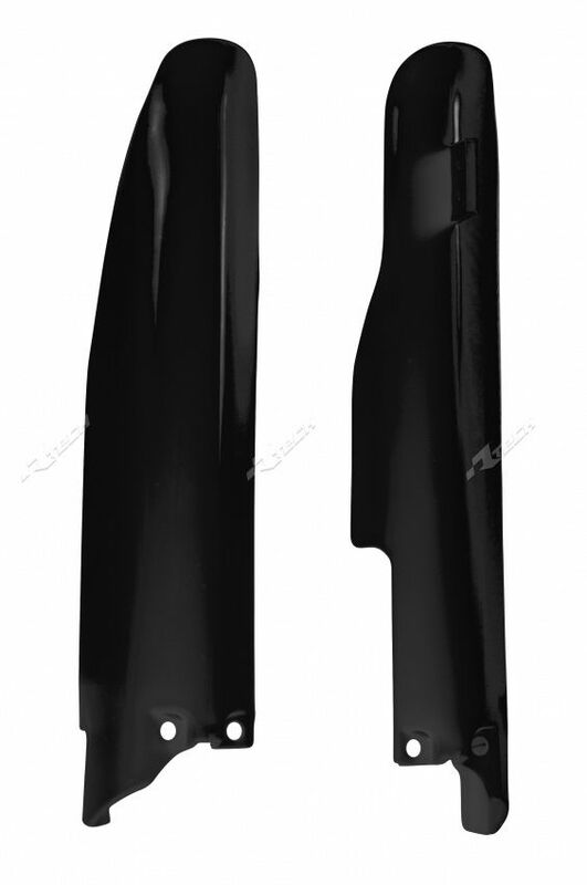 RACETECH Fork Guards Black Suzuki RM-Z250/450, black