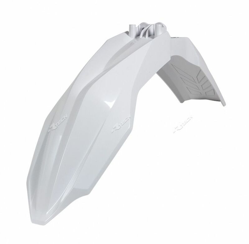 RACETECH Front Fender White Husqvarna, white