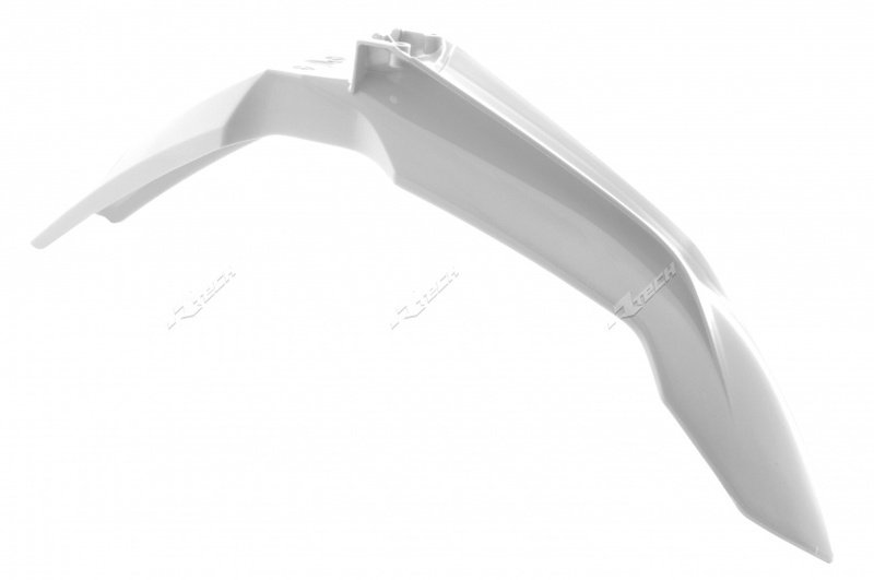 RACETECH Front Fender White KTM EXC/EXC-F 125, white