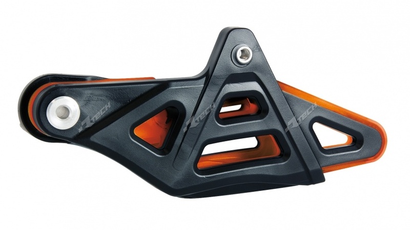 RACETECH Chain Guide OEM Color Black/Orange KTM, black