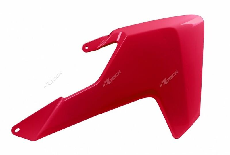 RACETECH Radiator Covers Red Husqvarna, red