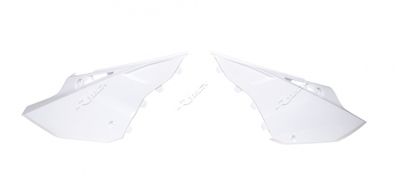 RACETECH Revolution Side Panels White Yamaha YZ125/250, white