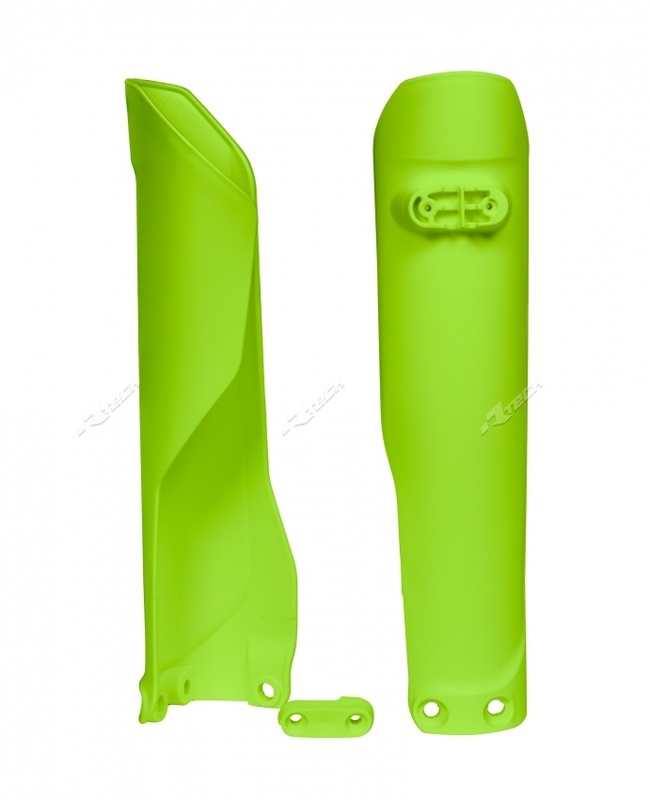 RACETECH Fork Guards Neon Yellow Husqvarna, yellow