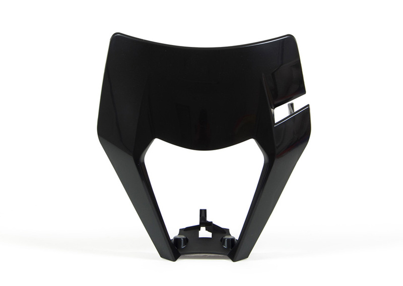 RACETECH Headlight Plastic Black KTM EXC, black