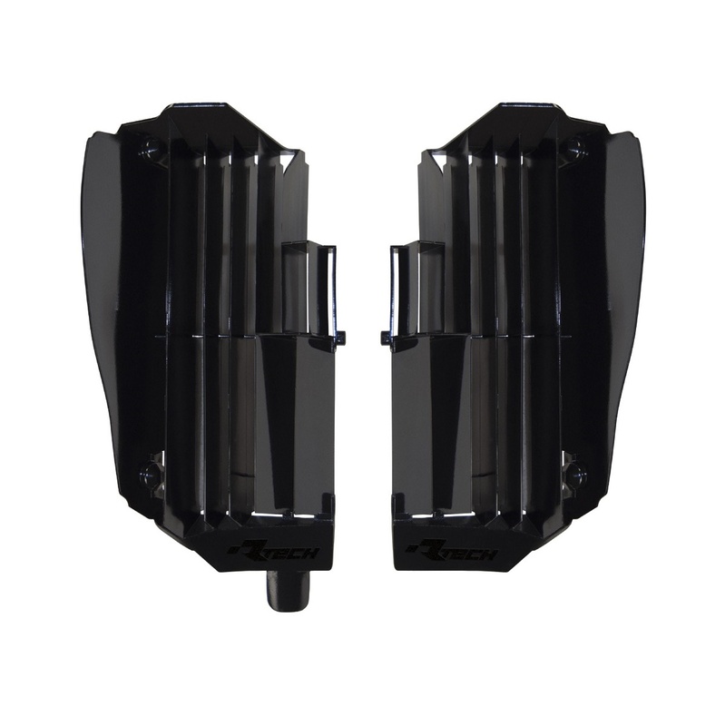 RACETECH Oversized Radiator Louvers Blue Yamaha YZF450F, blue