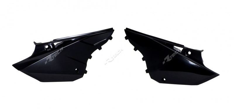 RACETECH Revolution Side Panels Black Yamaha YZ150/250, black