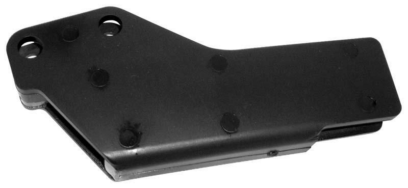 RACETECH Chain Guide Black Yamaha/Kawasaki, black