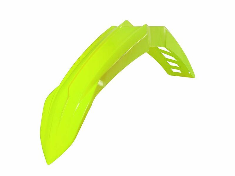 RACETECH Front Fender Neon Yellow Yamaha YZ-450F, yellow