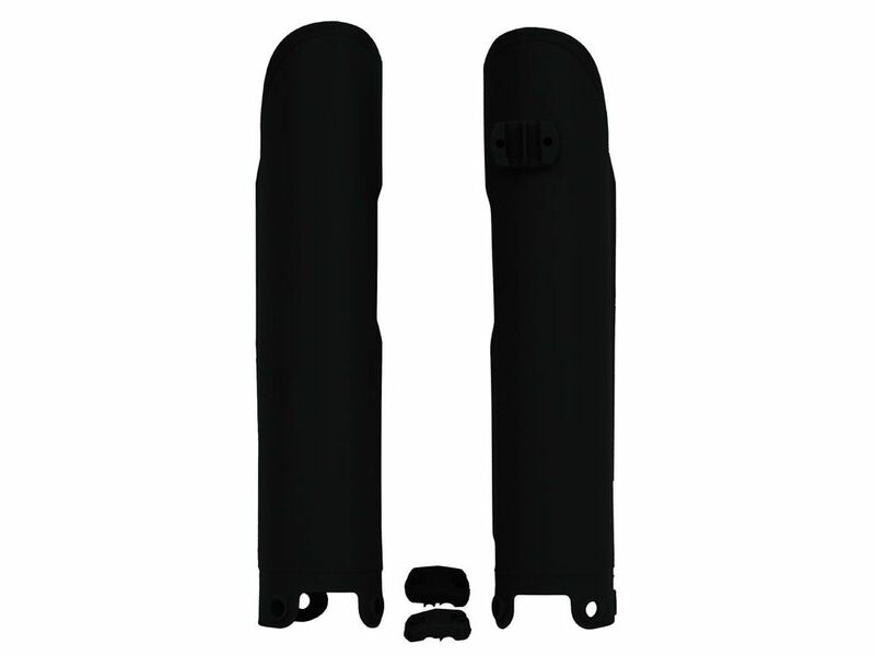 RACETECH Fork Guards Black, black
