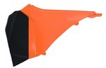 Race Tech Left Air Box Cover Orange/Black KTM