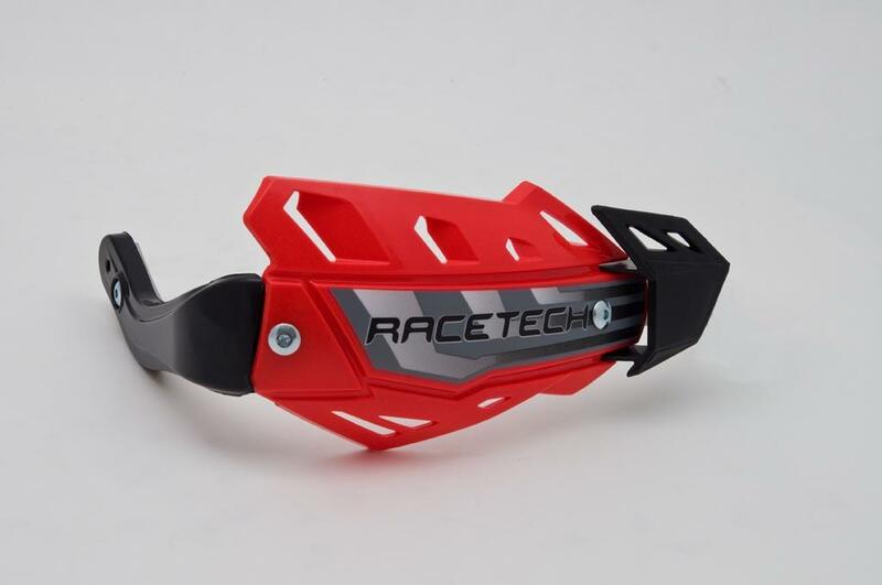 RACETECH FLX Quad Handguards Red, red