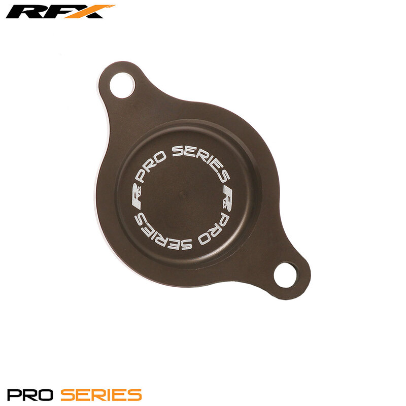 Rfx Unisex Pro Oil Filter Cover (Hard Anodised) - Honda Crf450
