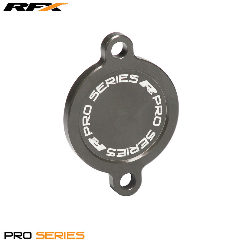 RFX Pro Oil Filter Cover (Hard Anodised) - Kawasaki KXF450