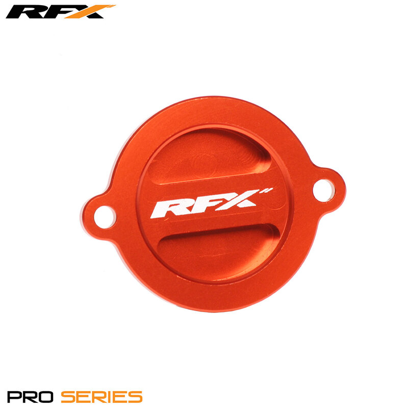 RFX Pro Oil Filter Cover (Orange)