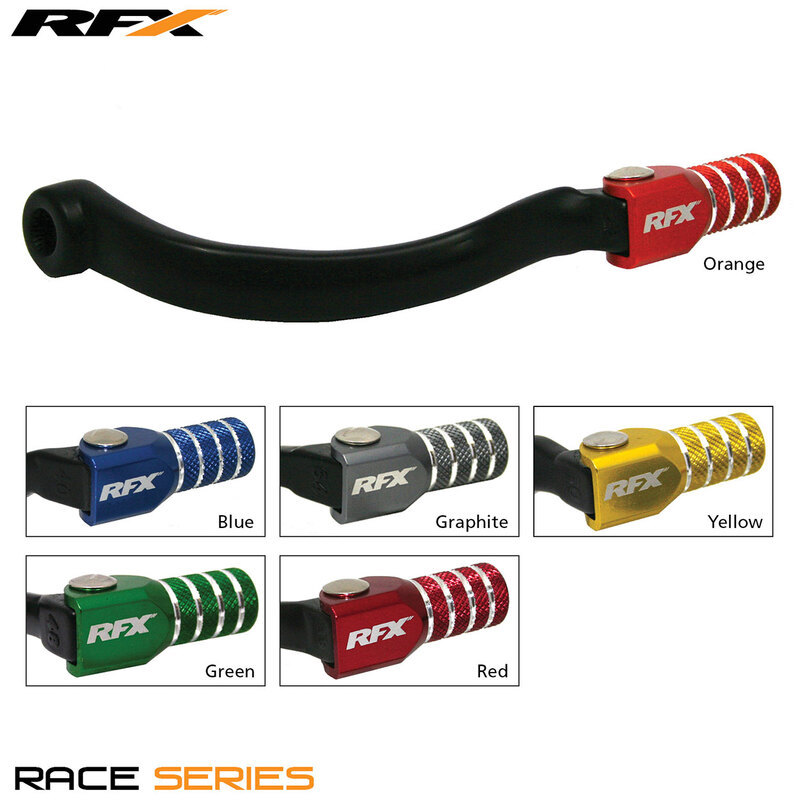 RFX Race Gear Selector (sort/grøn) - Kawasaki KX85