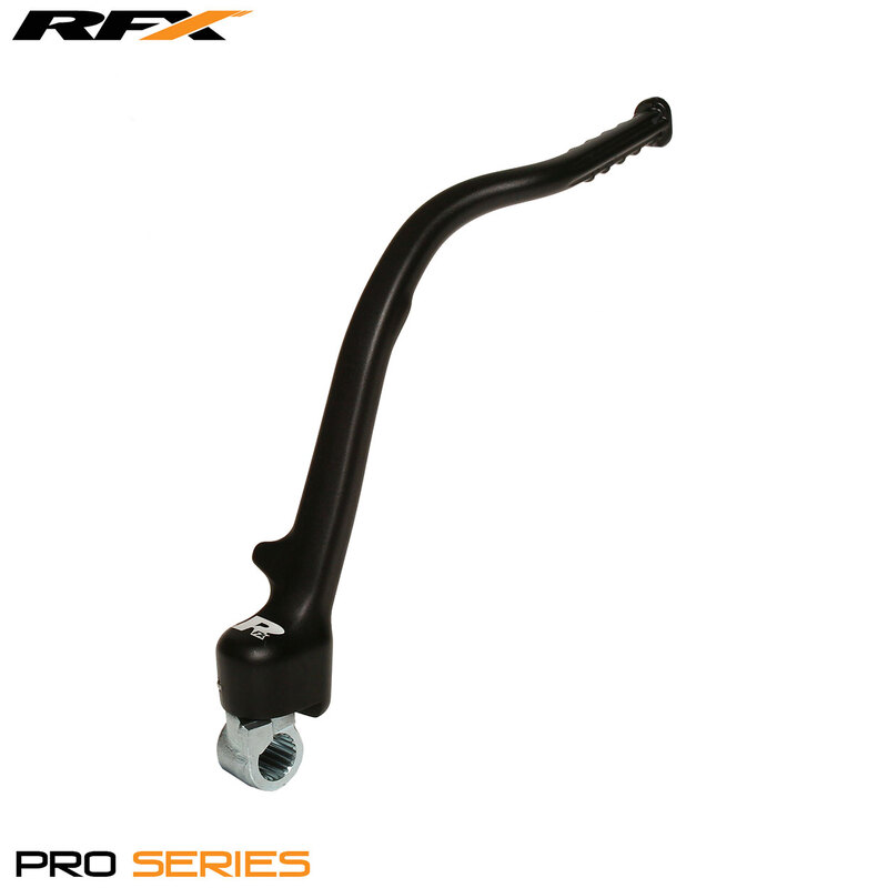 RFX Pro Series Kickstart Lever (Hard Anodised - Black) - Honda CRF450, black