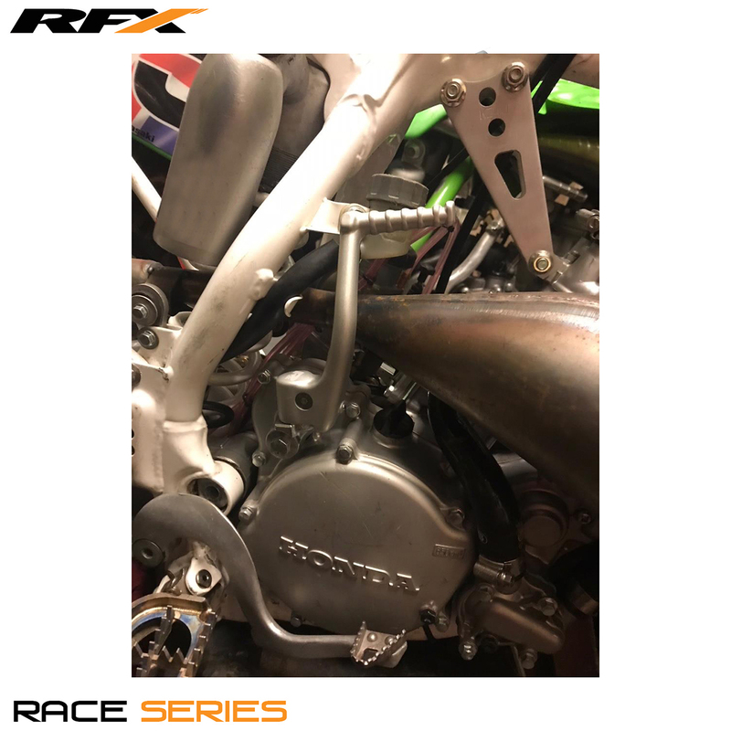 Rfx Unisex Silver Race Series Kickstart Lever (Silver) - Honda Cr125