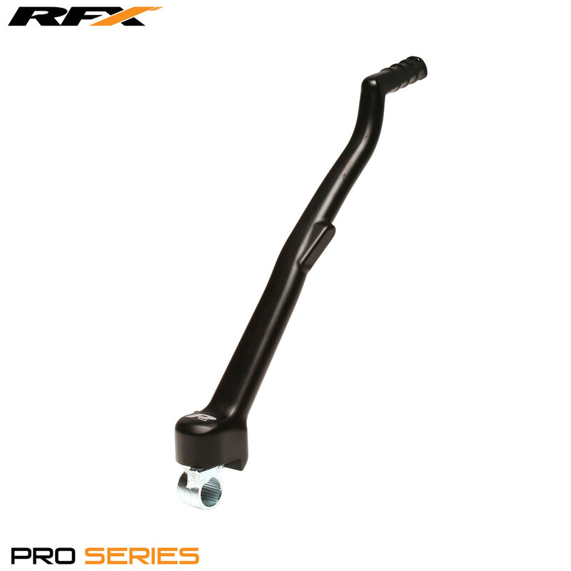 RFX Pro Series Kickstart Lever (Hard Anodised - Black) - Kawasaki KXF450, black