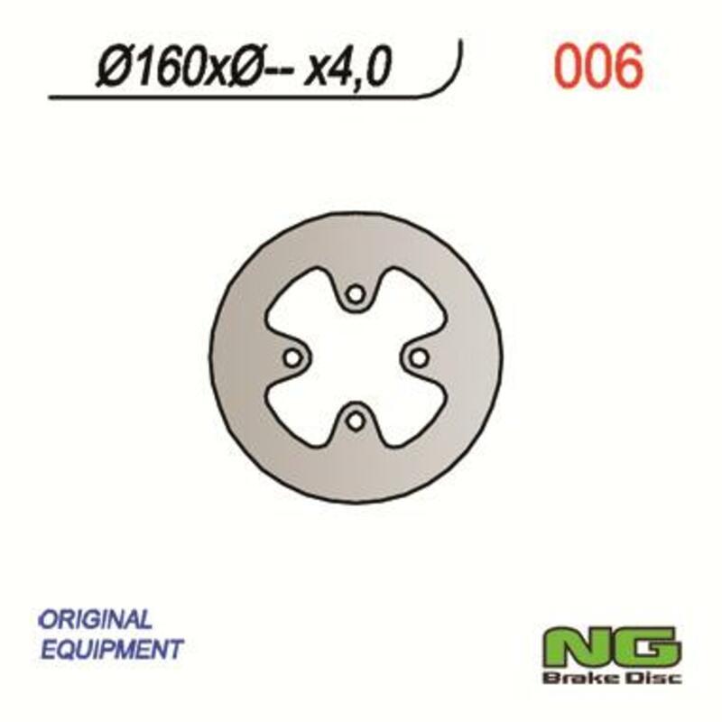 NG BRAKE DISC NG BRAKES Round Fixed Brake Disc