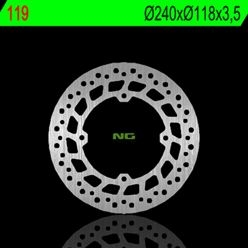 NG BRAKE DISC NG BRAKES Runde feste Bremsscheibe