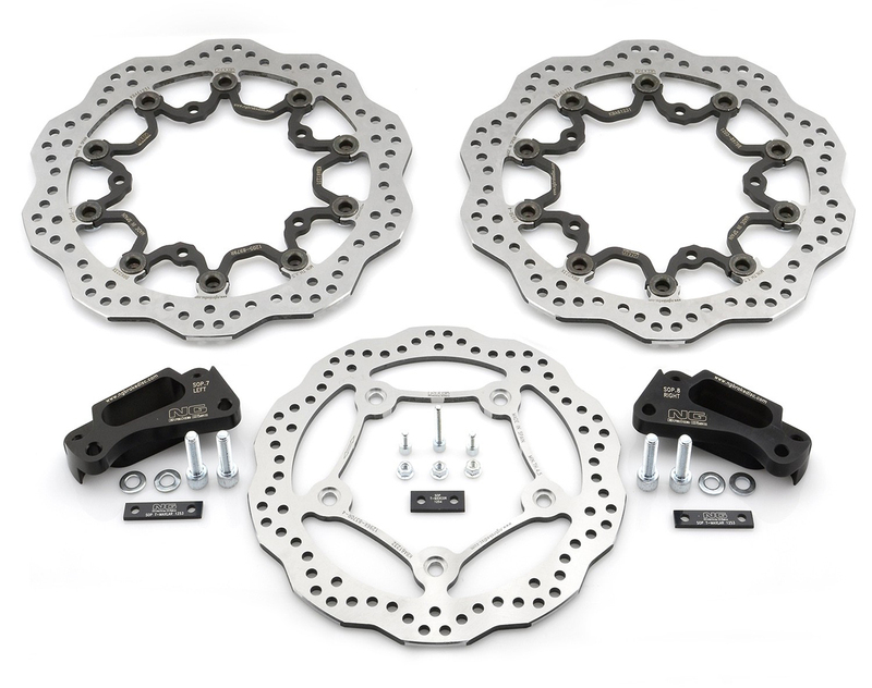 NG BRAKE DISC NG BRAKES Wave Kit de discos de freno sobredimensionados flotantes