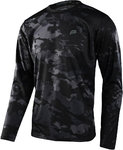 Troy Lee Designs Flowline Covert Mallot de bicicleta Longsleeve