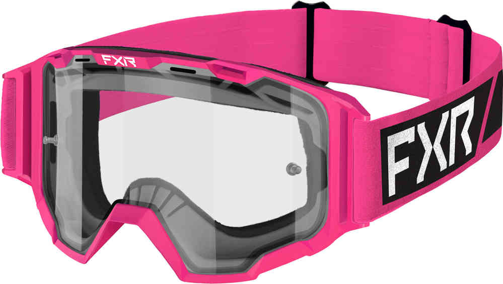 FXR Maverick Clear Dětské motokrosové brýle