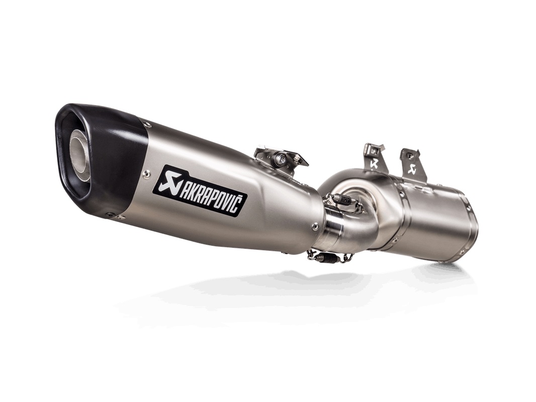 Akrapovic Slip-On Line Titanium Endschalldämpfer, silber