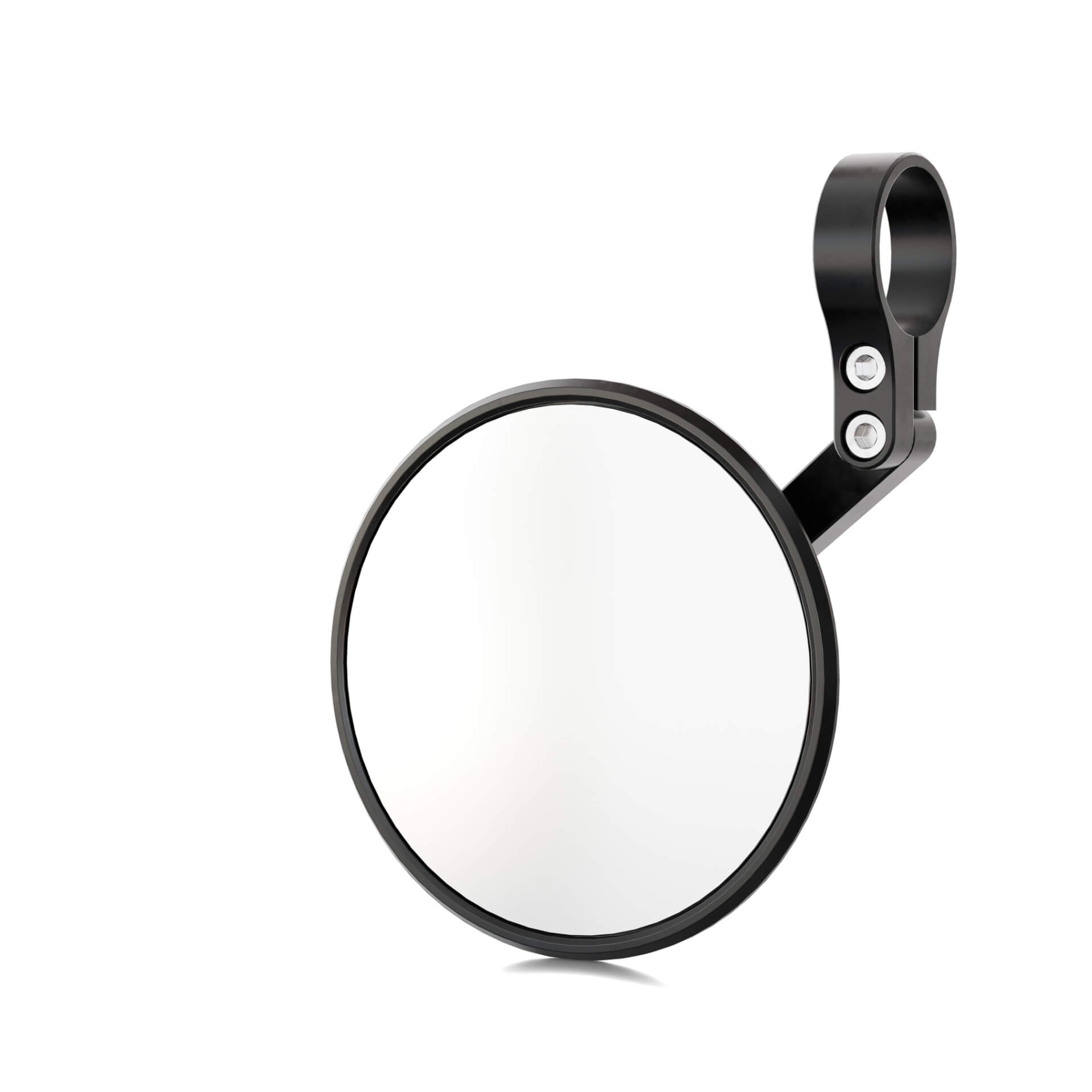 SHIN YO CIRCULA-S handlebar end mirror, short, black, black