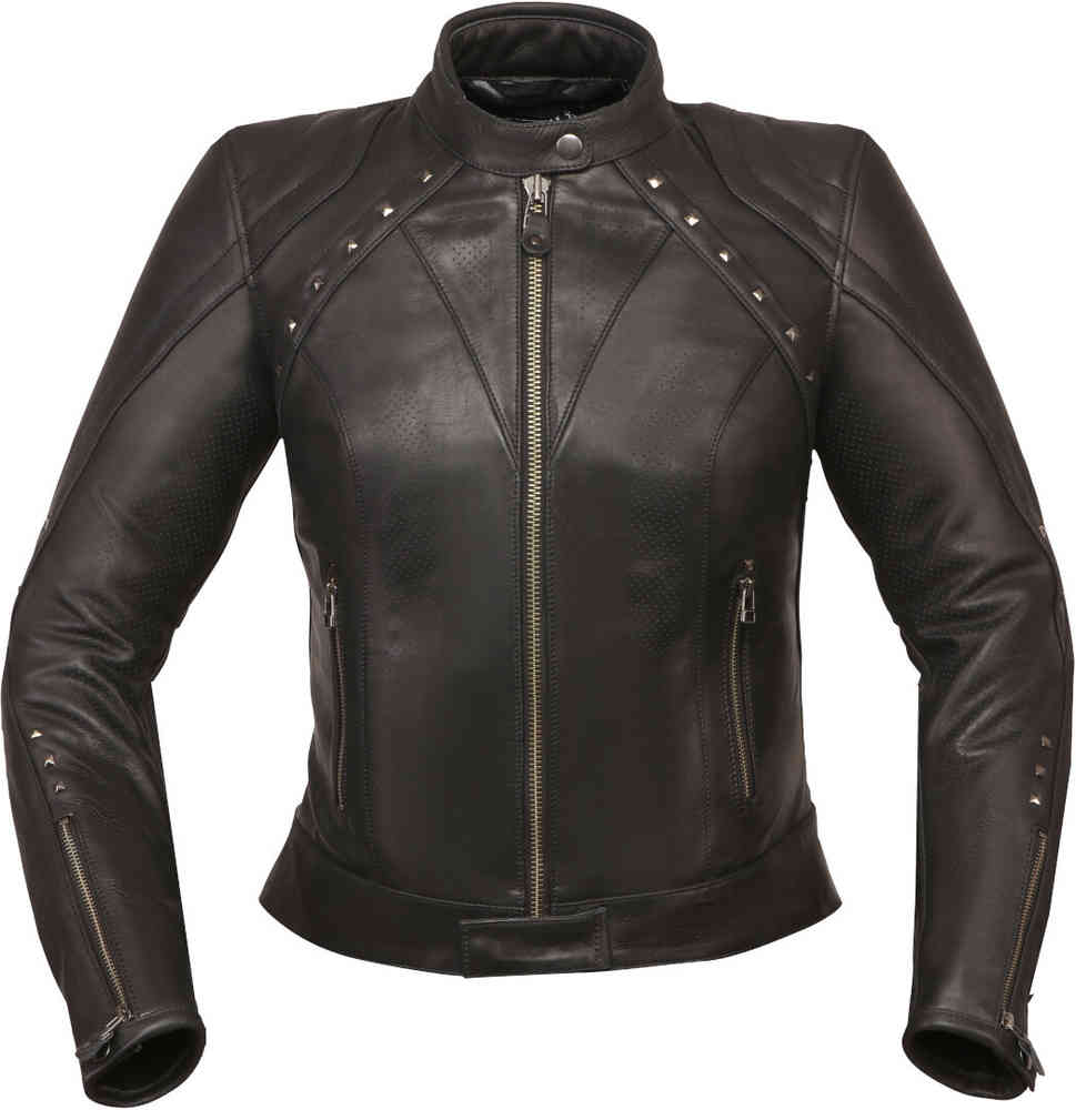 Modeka Jessy Gem Veste en cuir de moto pour dames