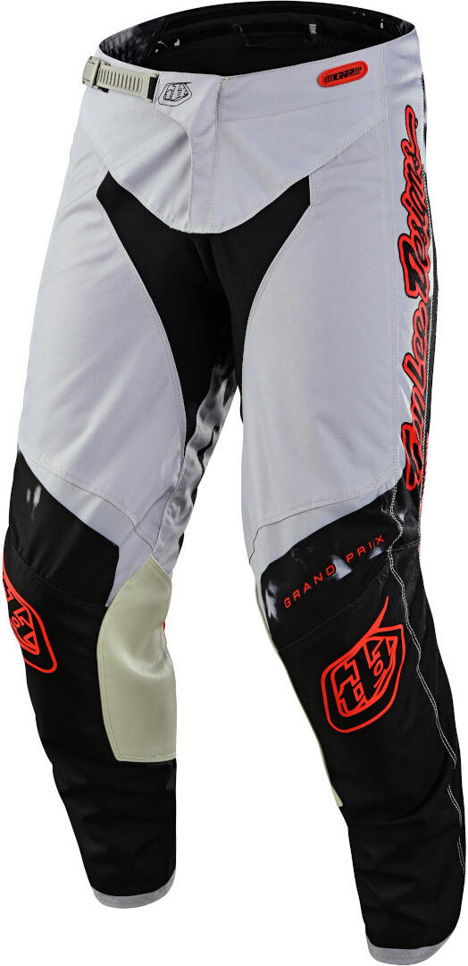 Troy Lee Designs GP Astro Motorcross broek, grijs-oranje, afmeting 36