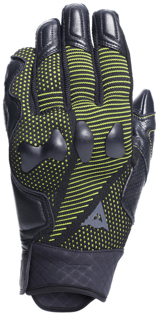 Dainese Unruly Ergo-Tek Мотоциклетные перчатки Черный/Зеленый 3XL 