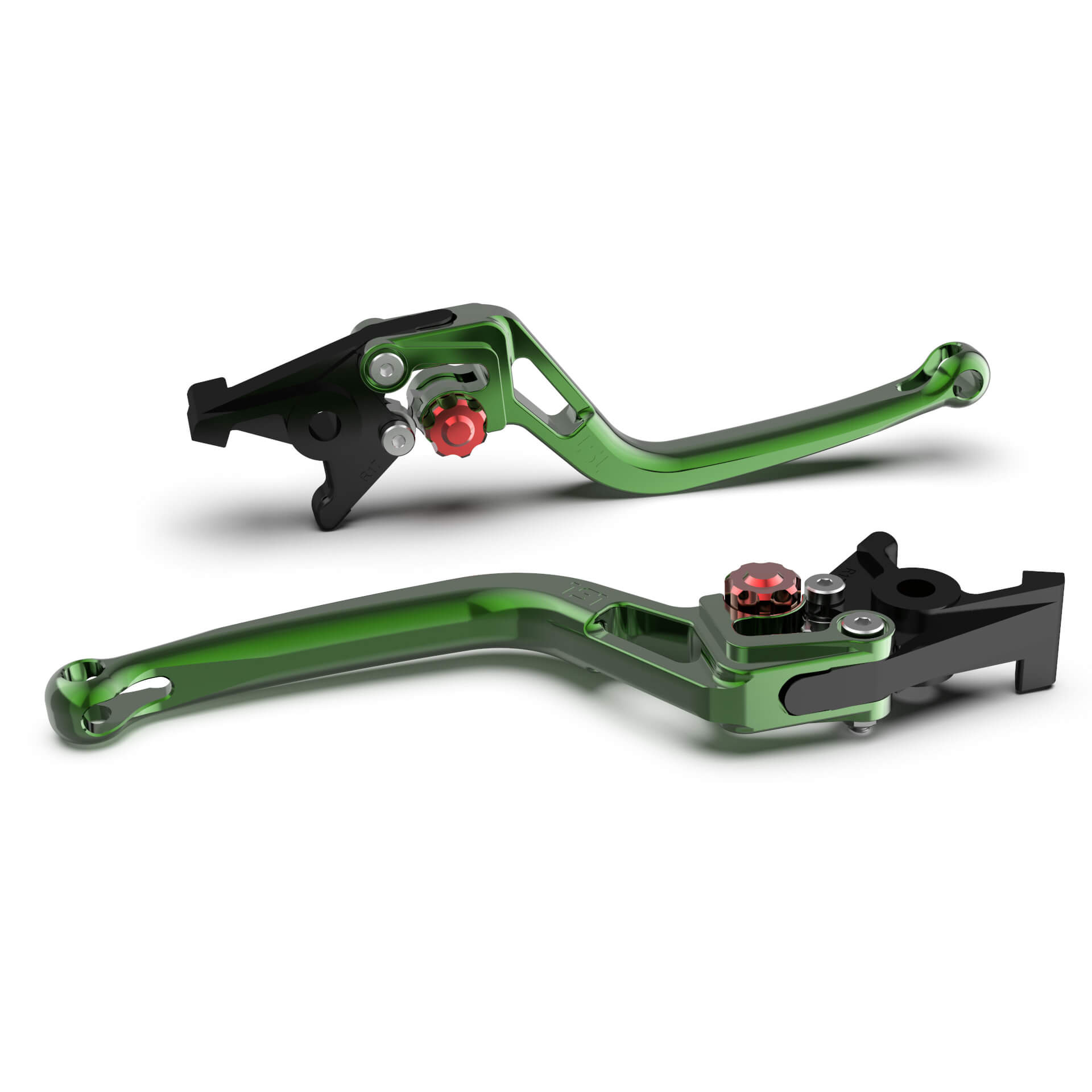 LSL Clutch lever BOW L78, green / red, red
