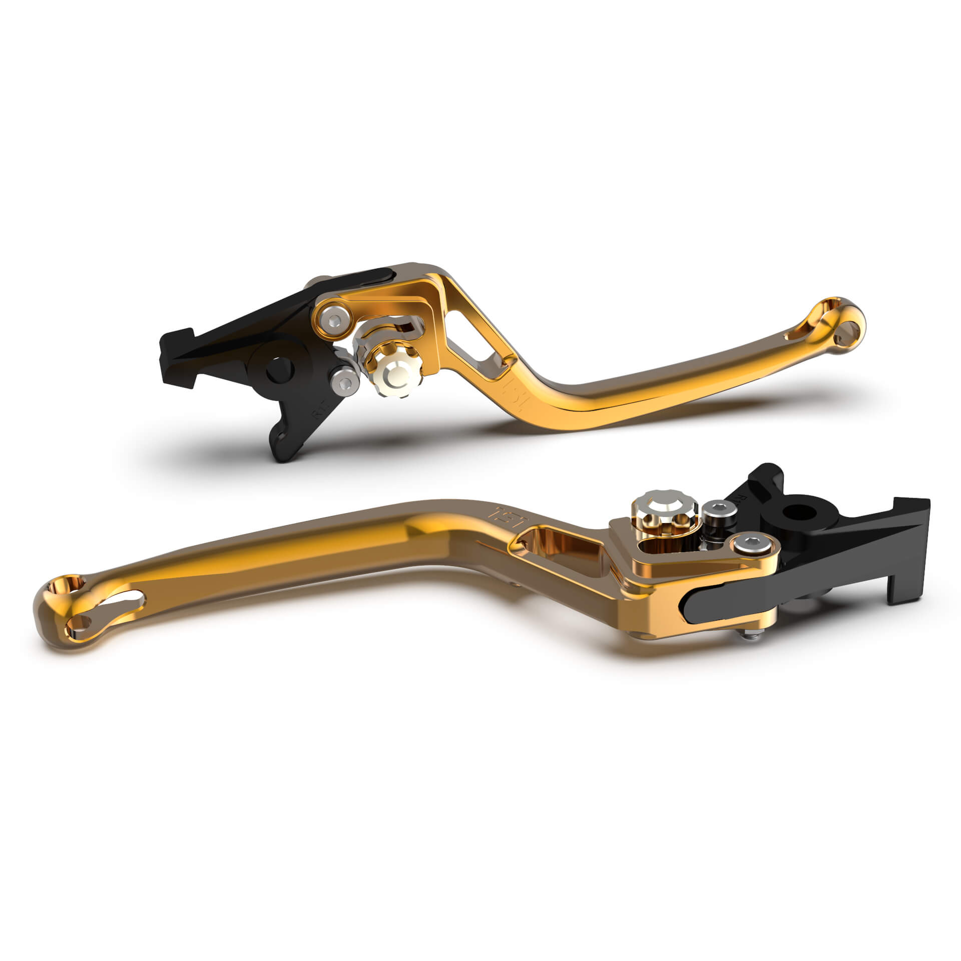 LSL Clutch lever BOW L79R, gold/silver, silver