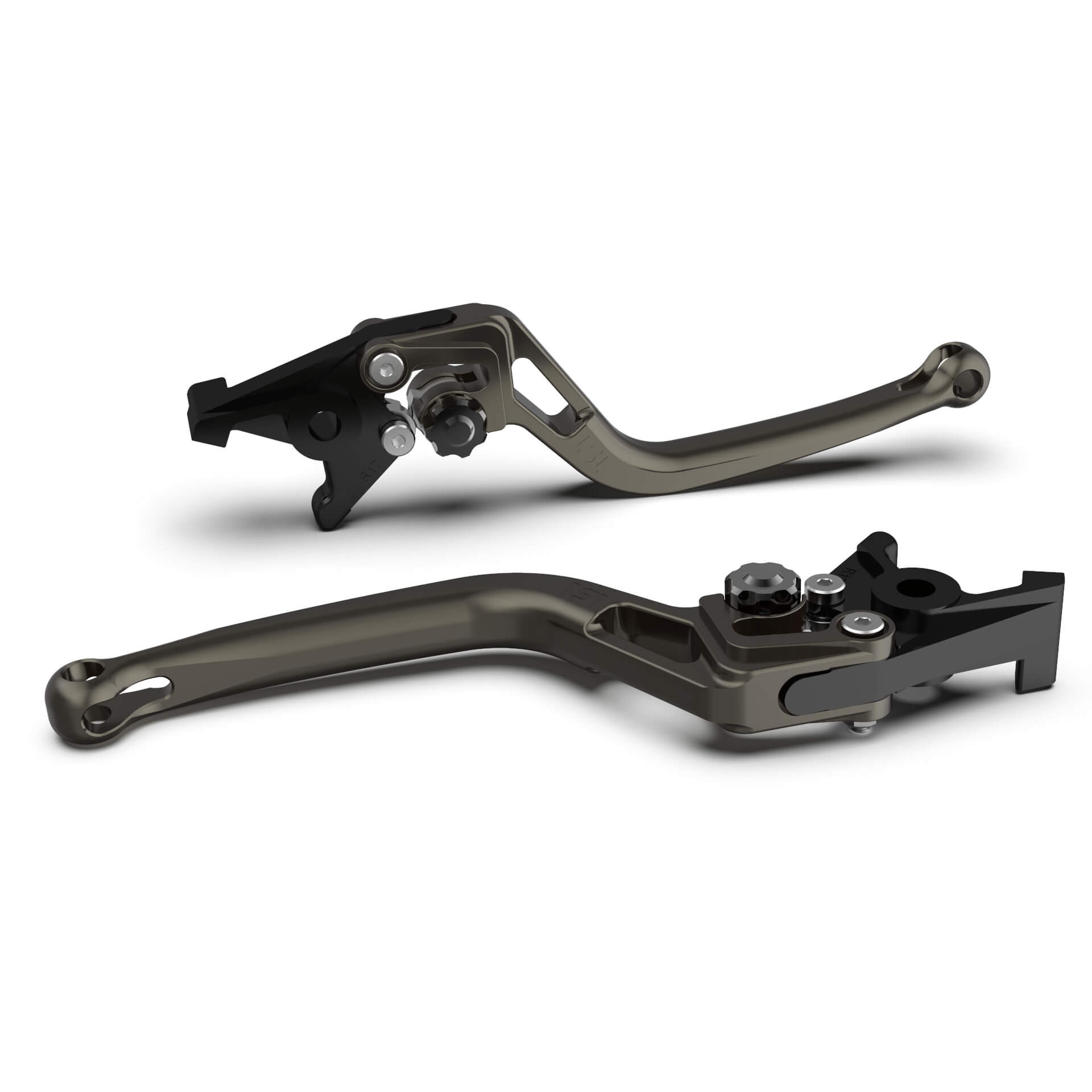 LSL Clutch lever BOW L80R, anthracite / black, black