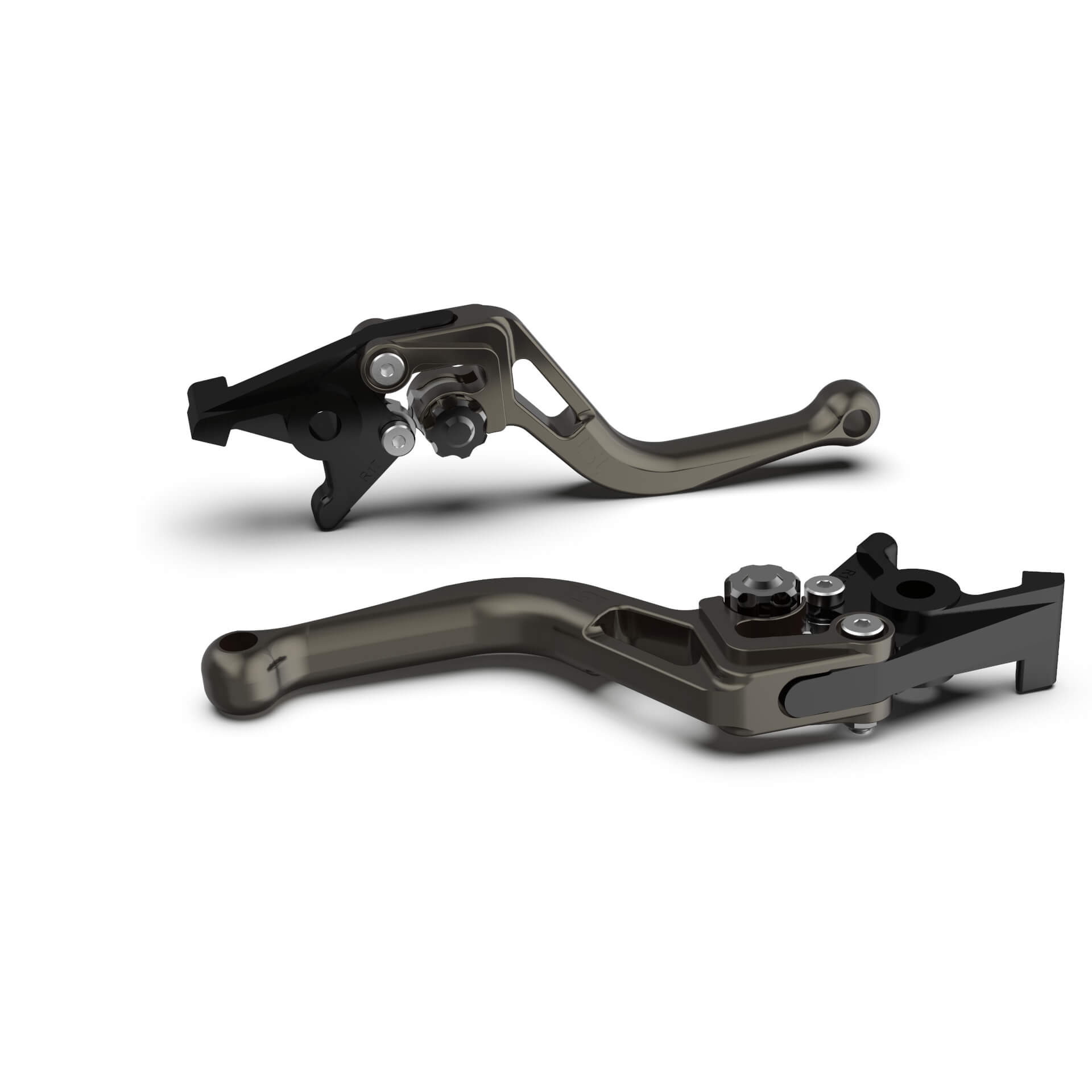 LSL Clutch lever BOW L79R, short, anthracite / black, black