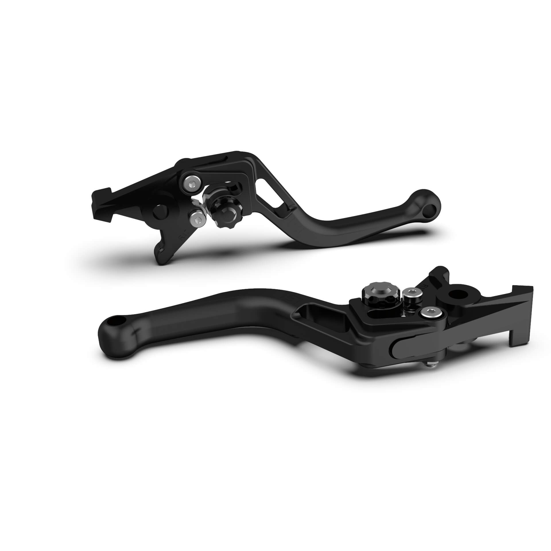 LSL Clutch lever BOW L80R, short,black bead blasted/black, black