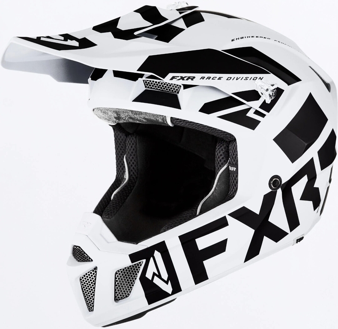 FXR Clutch Evo LE Snowmobile Helmet, black-white, Size XS, black-white, Size XS