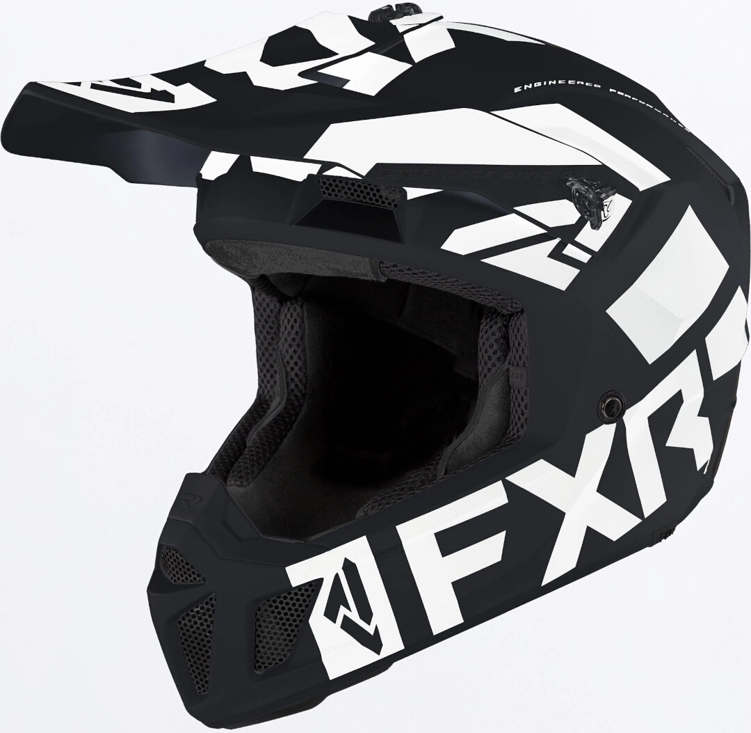 FXR Clutch Evo LE Snowmobile Helmet, black-white, Size XS, black-white, Size XS