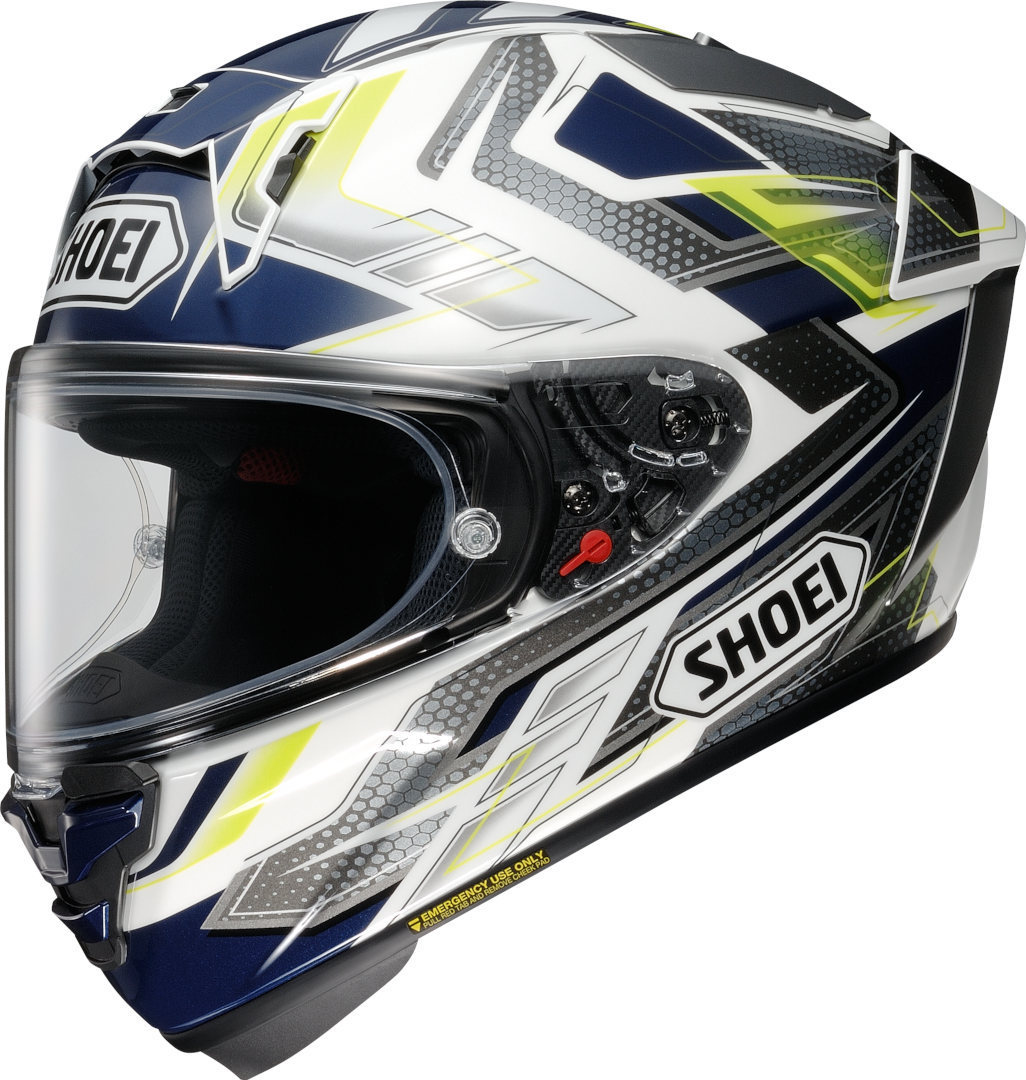 Shoei X-SPR Pro Escalate Шлем Синий/Желтый XXL (63/64) 