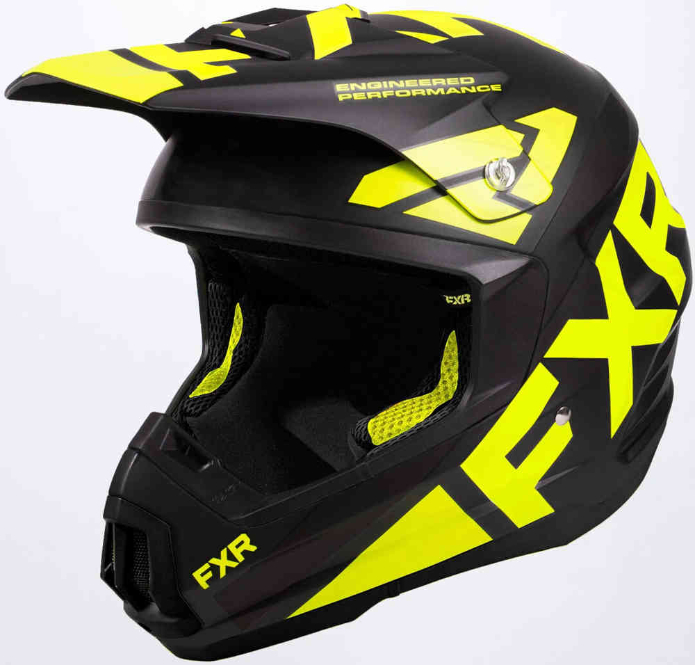 FXR Torque Team Шлем снегохода Черный/Желтый XS (53/54) 
