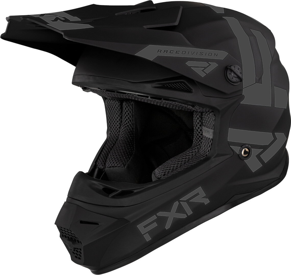 FXR Legion 2023 Youth Motocross Helmet, black, Size S, black, Size S