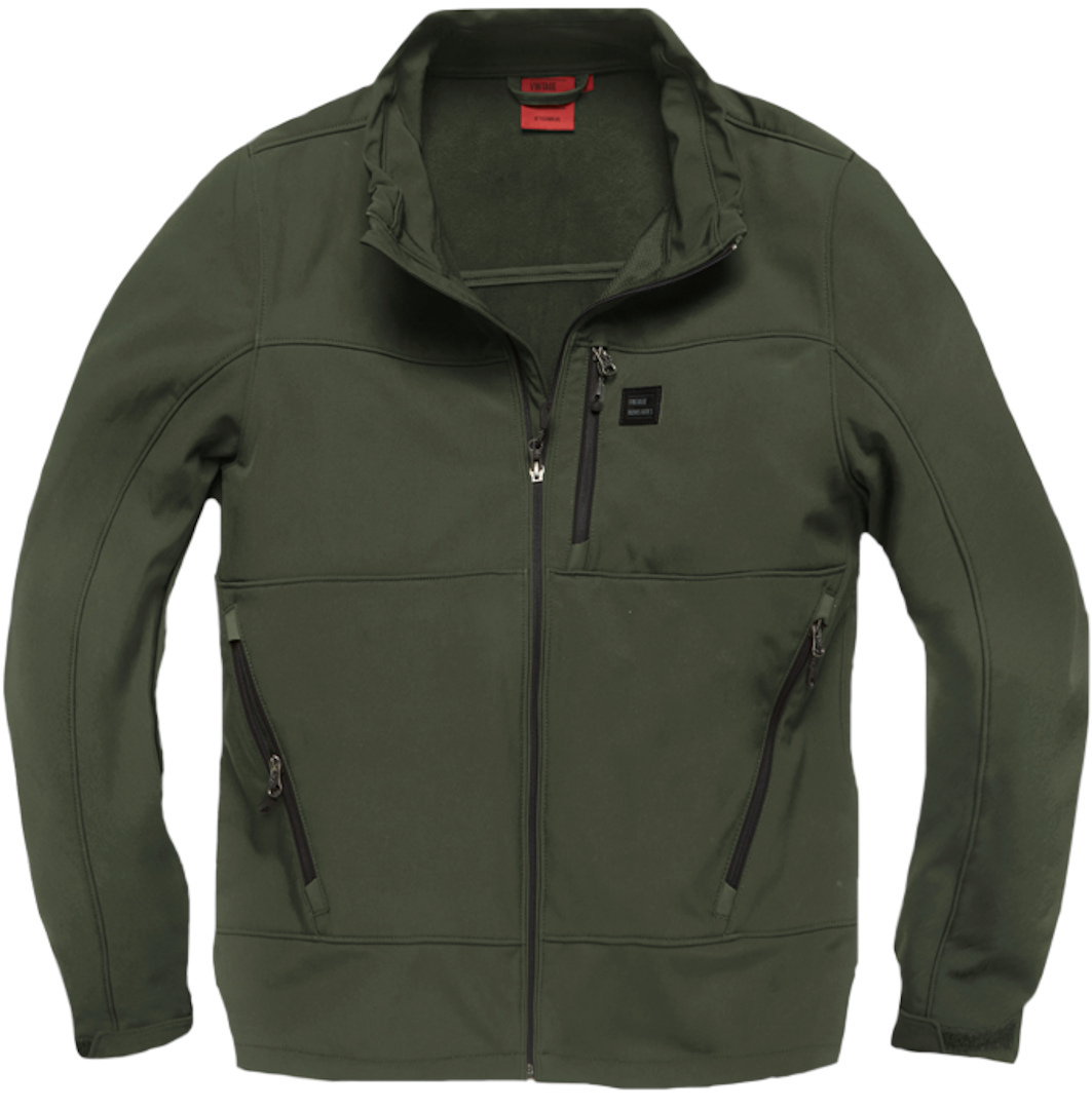 Vintage Industries Renzo Softshell Jacket, green, Size S, green, Size S