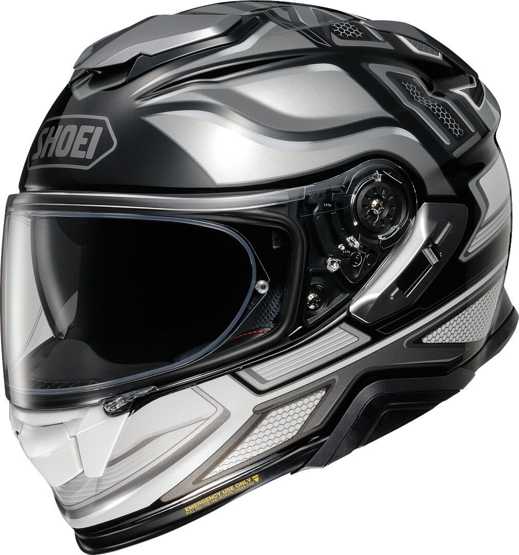 Shoei GT-Air 2 Notch Hjälm, svart-grå, storlek M
