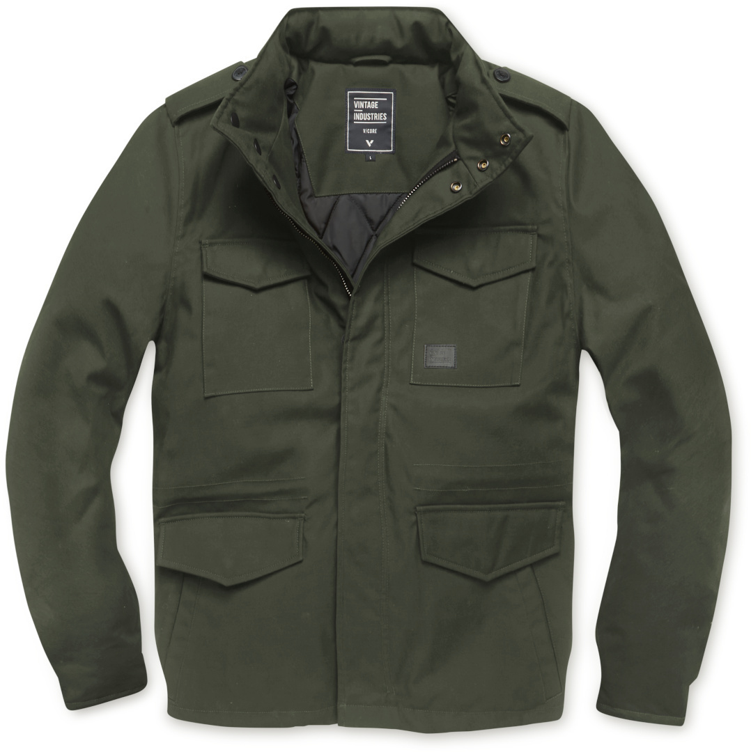 Vintage Industries Brent Parka, green, Size M, green, Size M