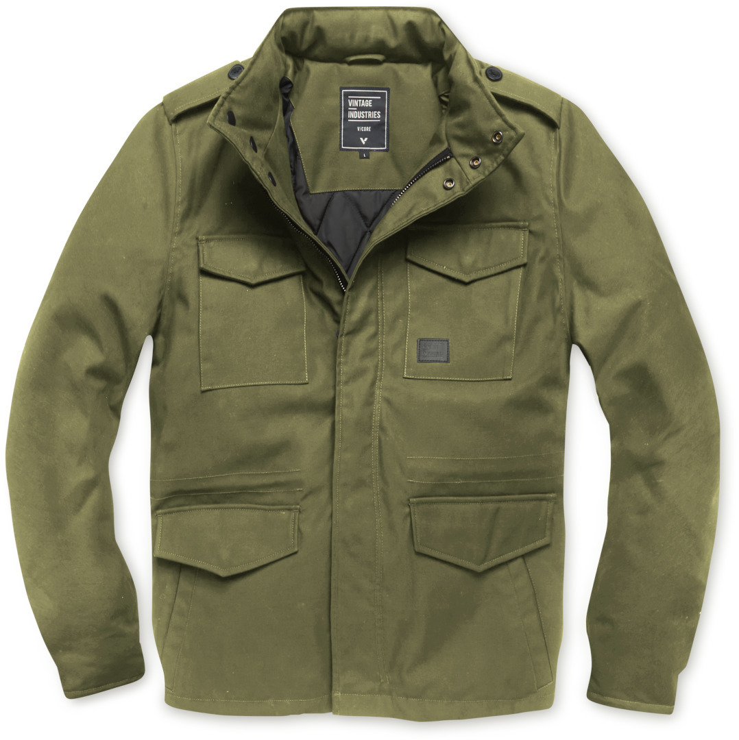 Vintage Industries Brent Parka, green, Size M, green, Size M